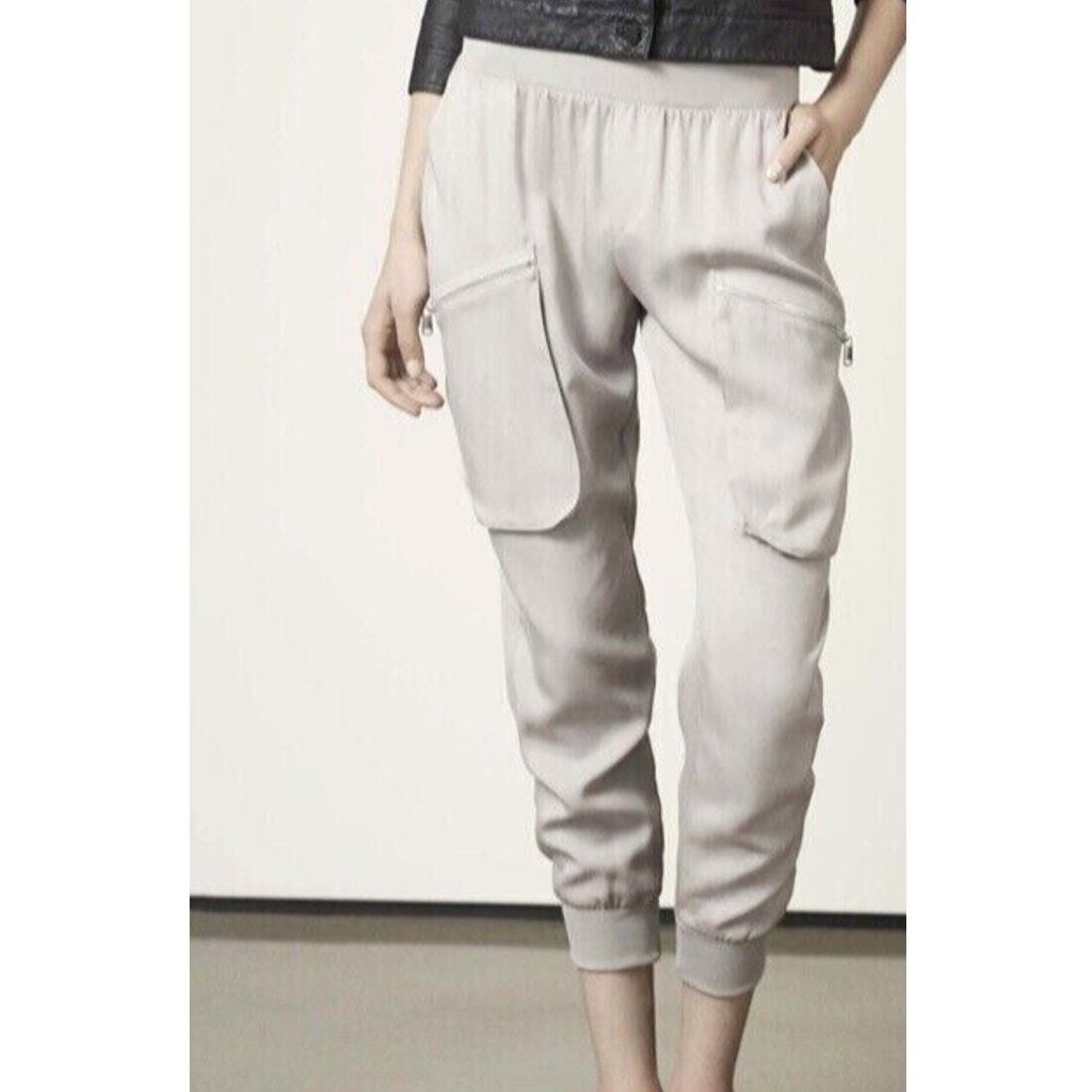 Worn Once- Atm Xs Tencel Joggers With Zipper Pockets